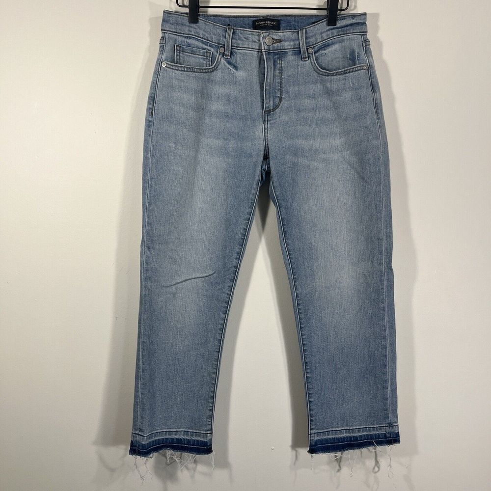 Banana Republic Light Blue Ankle Jeans